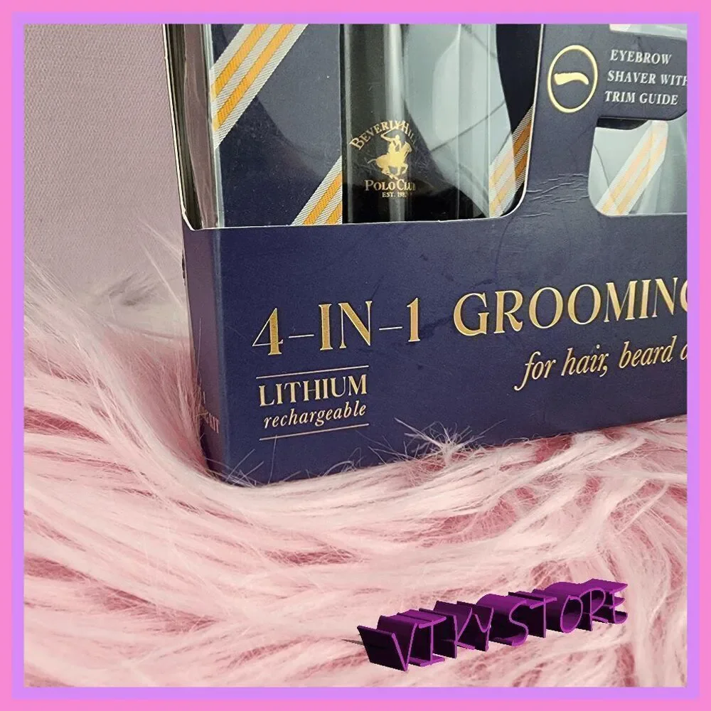 💖 NWT Beverly Hills Polo Club 4-in-1 Grooming Kit #7256 💖